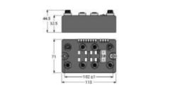 BL compact multiprotocol station voor Industrial Ethernet, 8 Digital P