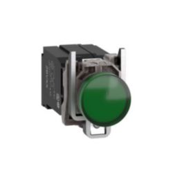 SIGNAALLAMP GROEN LED TRAFO 400V/24VDC