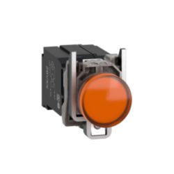 SIGNAALLAMP ORANJE LED TRAFO 400V/24VDC
