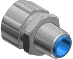 Rechte RVS Koppeling, Vloeistofdicht, voor Slangmaat 3/8 Inch, PG Draa