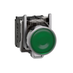 VERL. DRUKKNOP PLED GR 230VAC