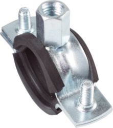 Gevoerde Pijp hanger Draadstang Gezekerd met 1 Schroef, Pijp Diam 60-6