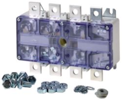 Switch-disconnector, DMV, 400 A, 4 pole, Stop Function optional, Without rotary handle and drive shaft