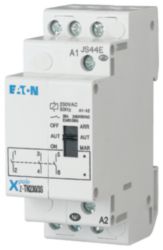 Installatierelais AAN-AUTO-UIT, 230V, 50Hz, 20A, 3NO, 2TE