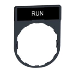 ETIKETHOUDER+ETIKET RUN