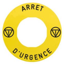 ETIKET GEEL ARRET D URGENCE 60MM ZBZ3605