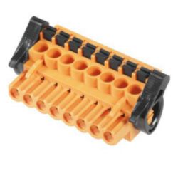 PCB plug-in connector (wire connection), 5.00 mm, Number of poles: 8,
