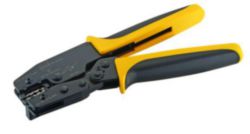 Service crimping tool, Han D®: 0.14-1.5 mm², Han E®: 0.5-2.5 mm², Han-Yellock®: 0.5-2.5 mm², Conductor cross-section: 0.14-2.5 mm²