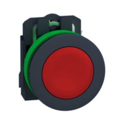 KUN.VERZ.DRUKKNOP ROOD 1 NC