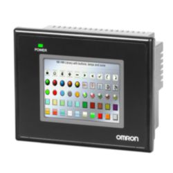 Touch screen HMI, 3.5 inch QVGA (320 x 240 pixel), TFT color, Ethernet + USB Host