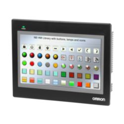 Touch screen HMI, 10.1 inch WVGA (800 x 480 pixel), TFT color, Ethernet + USB Host