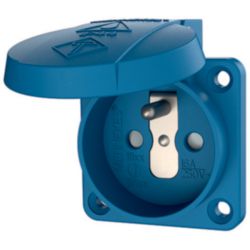 Inb.WCD 16A2P+A 230V IP44 KI BE blauw