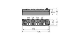 piconet Uitbreidingsmodule voor IP-Link, 8 digitale uitgangen 0,5 A