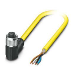 SAC-4P- 2,0-542/M12FR SH BK