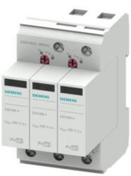 Surge arrester, type 2, UC 1000 V DC, Imax 40 kA short-circuit strength 2000 A