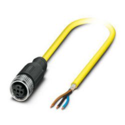 SAC-3P- 2,0-542/M12FS SH BK