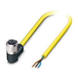SAC-3P- 2,0-542/M12FR BK