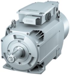 main motor for SINAMICS S120, 380 V 3 AC operating voltage 380 V 3AC Pn=5.5 kW, Nn=1500 rpm MN=35 Nm shaft height 100 mm IC22DQ plain shaft forced ...