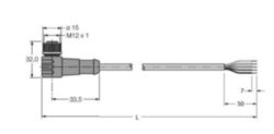 Buskabel voor CAN (DeviceNet, CANopen), PVC-kabelmantel, Thin