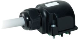 CAP   D-BOX M12 6-WAY 5-POLE. 10m PUR/PVC-JB, 12x0,34+3x0,75