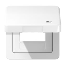 Klapdeksel CD500 alp.w. m.symbool Lader