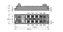 Compacte veldbus-I/O-module voor PROFIBUS-DP, 16 digitale pnp ingangen