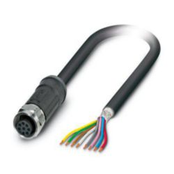 SAC-8P- 2,0-28X/M12FS SH OD