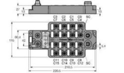 Compacte veldbus-I/O-module voor PROFIBUS-DP, 24 digitale pnp ingangen