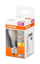 LED Retrofit CLASSIC A 1.5W 827 Frosted E27