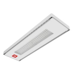 LED-High-bay en low-bay armatuur  4000K statisch Noodverlichting  1u elliptische Optiek