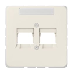 Afdekking CD500 wit voor mod.jack 2-vdg.