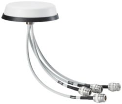 MIMO antenna, 4 port, omnidirectional, 2.3..7.2 GHz, IWLAN /5G private networks