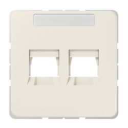 Afdekking CD500 wit voor Panduit 2-vdg.