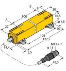 inductieve lineaire meetsensor