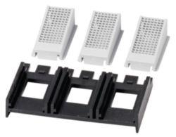 Protection against contact with a finger, IP2X, 3p, size 1