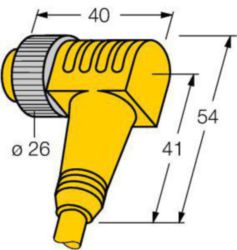 7/8″ cilindervormige connector, contraconnector 7/8″