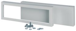 Hoekbescherming kit voor sokkel, IP30, HxD=100x300mm, blind/open, wit