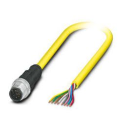 SAC-8P-M12MS/ 5,0-542 BK