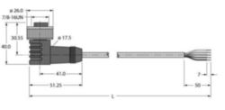 Buskabel voor CAN (DeviceNet, CANopen), PVC-kabelmantel