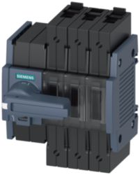 Switch disconnector 100 A, size 1, 3-pole, front operating mechanism on left, complete unit