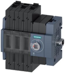Switch disconnector 100 A, size 1, 3-pole, lateral operating mechanism on right, basic unit