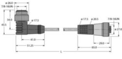 Buskabel voor CAN (DeviceNet, CANopen), PVC-kabelmantel
