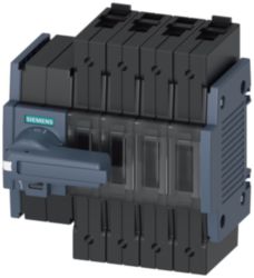 Switch disconnector 100 A, size 1, 4-pole, front operating mechanism on left, complete unit