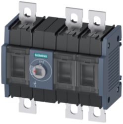 Switch disconnector 125 A, size 2, 3-pole, front operating mechanism, center, basic unit