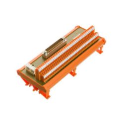 Interface module with terminal, connector, built-in