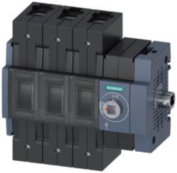 Switch disconnector 80 A, size 2, 3-pole, lateral operating mechanism on right, basic unit