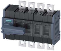 Switch disconnector 125 A, size 2, 4-pole, front operating mechanism on left, complete unit
