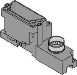 BL67 basismodule, 1 x M23 connector, 19-polig