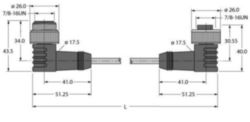Buskabel voor CAN (DeviceNet, CANopen), PVC-kabelmantel