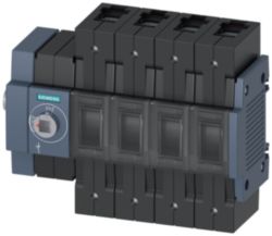 Switch disconnector 160 A, size 2, 4-pole, lateral operating mechanism on left, basic unit